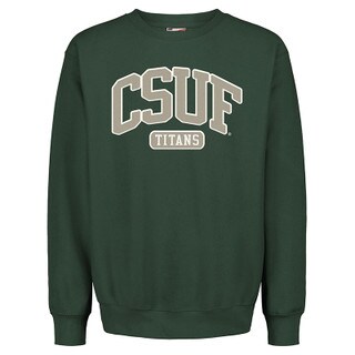 MV Sport Titans Fuzzy Fleece Crew - Green